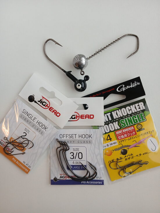 Āķi, Jig galvas, sistēmas, vasaras mormiškas