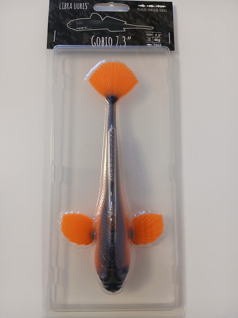 Gobio 7,3"/186mm, 011-Hot Orange, 40gr, 1pcs/pack