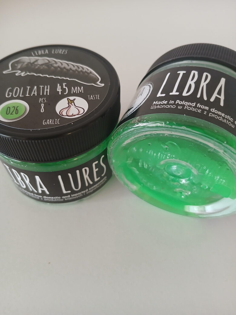 Goliath 45mm, 026-Hot Green, 2,9gr, Garlic, 8pcs/pack
