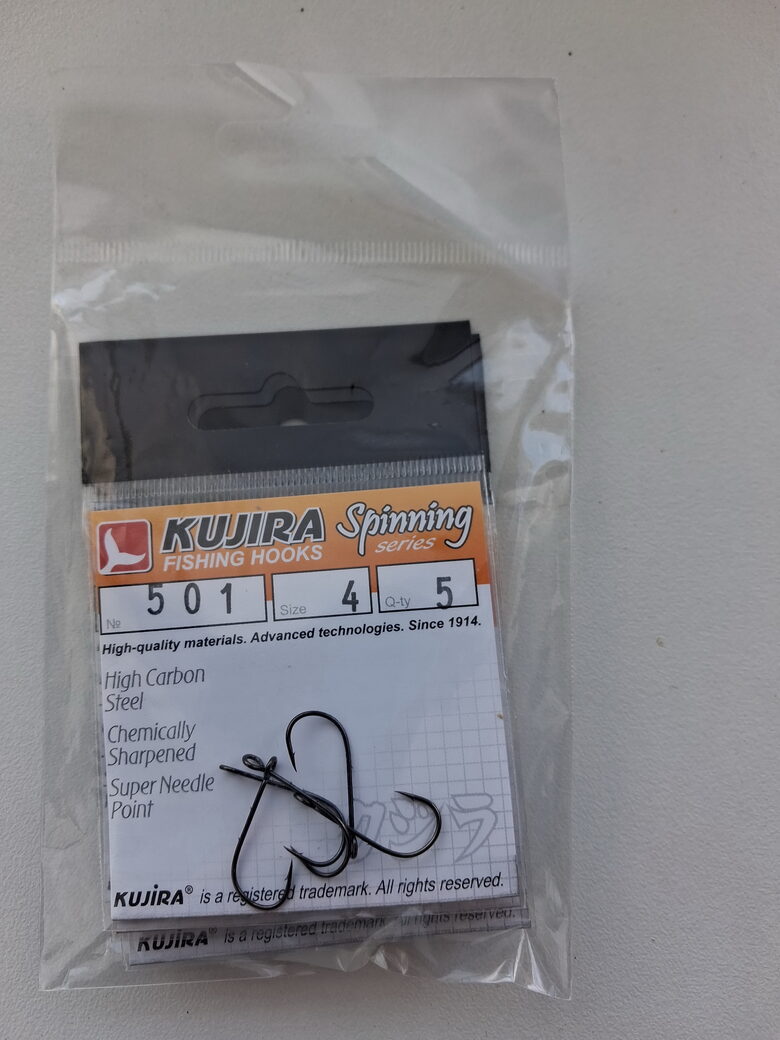 Kujira 501 konksud Nr.4 BN Spinning 5tk