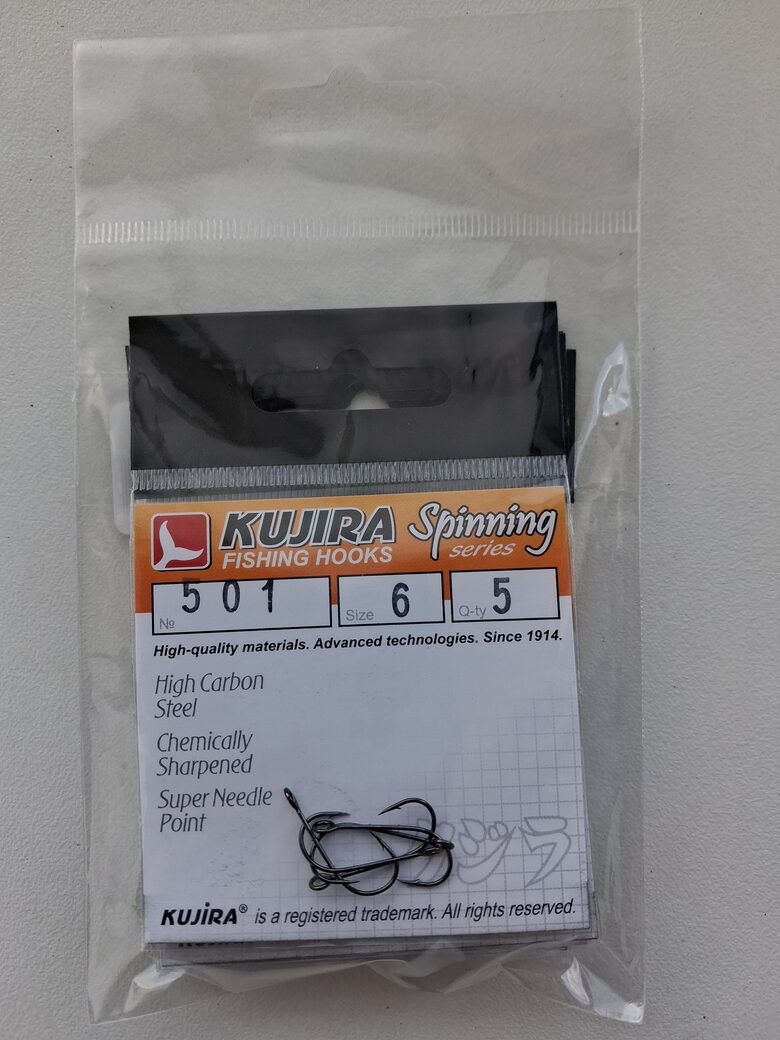 Kujira 501 konksud Nr.6 BN Spinning 5tk