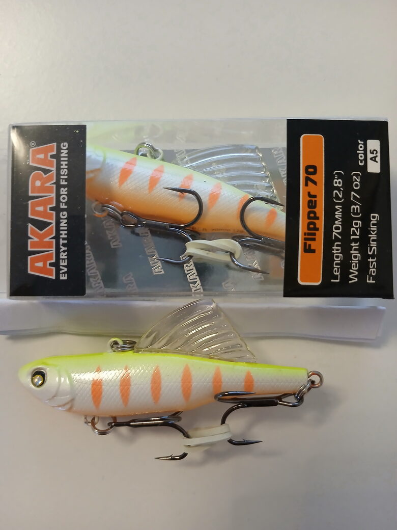 Akara, Flipper70, 70mm,12gr, 1pcs