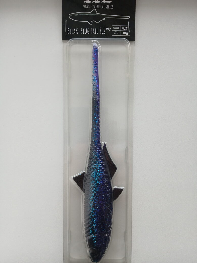 Bleak-Slug Tail 8,2"/210mm, 123-Cosmos, 30gr, 1pcs/pack