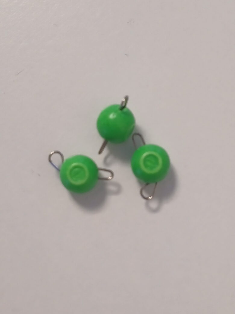 Cheburashka, wolfram, 2gr, green, 1pcs