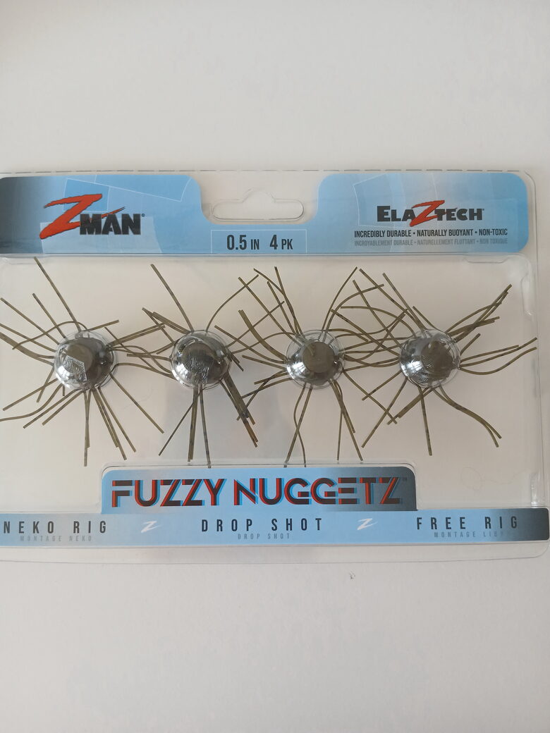 0,5" Fuzzy NuggetZ - Green Pumpkin, 1,8gr, 4pcs/pack