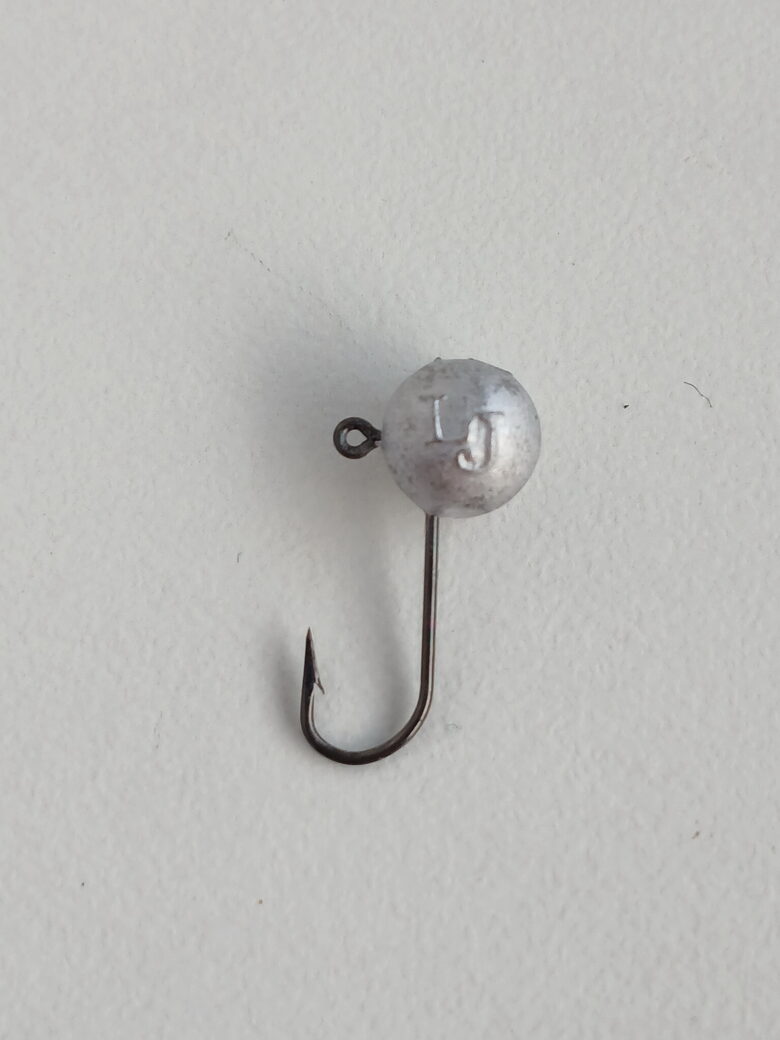 Jig head Lucky John MJ ROUND HEAD, hooks 8, 1,5gr, 1pcs
