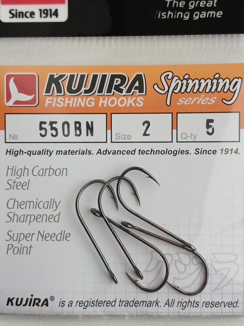 Hooks Kujira Jig, nr.2, 5pcs/pack