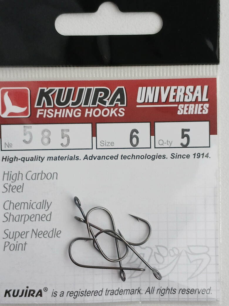 Hooks Kujira Jig, nr.6, 5pcs/pack