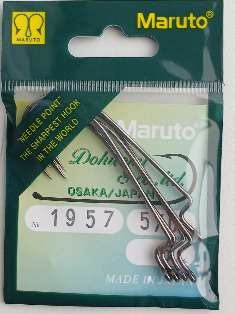 Offset hooks, Maruto, nr.5/0, 5pcs/pack