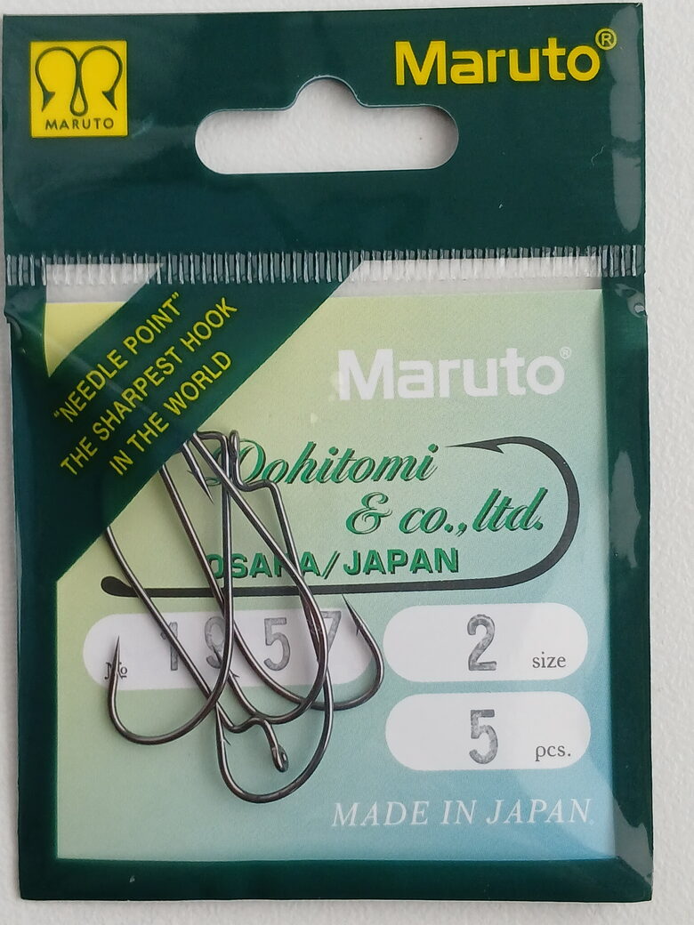 Offset hooks, Maruto, nr.2, 5pcs/pack