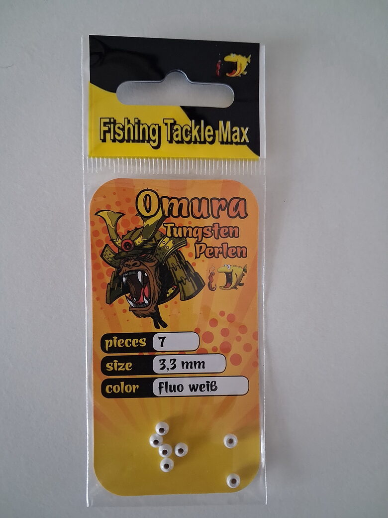 Omura Tungsten volframa krelles 3,3mm, 0,24gr, 7pcs/pack