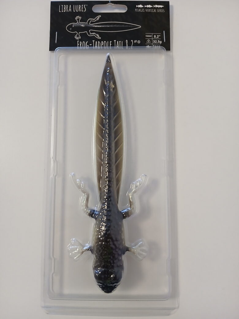 Frog-Tapole Tail 8,2"/210mm, 031-Olive Whitefish, 32,5gr, 1pcs/pack