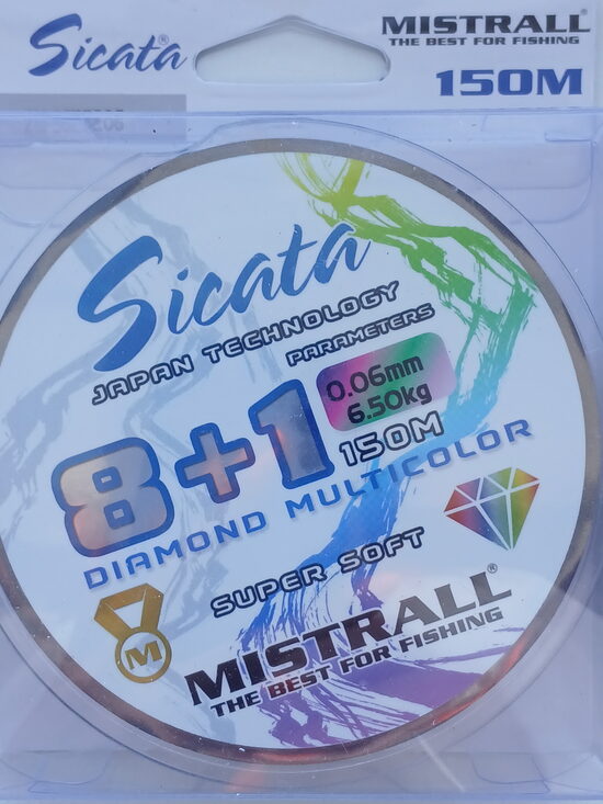 Sicata 8+1 Multi 150m, 0,06mm