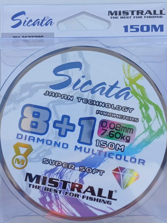 Sicata 8+1 Multi 150m, 0,08mm