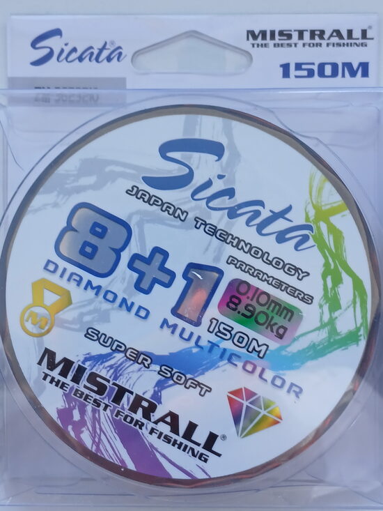 Sicata 8+1 Multi 150m, 0,10mm