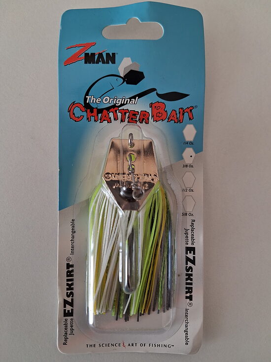  Z-Man The Original ChatterBait 10.5g asmeņu džigs (Chartreuse Sexy Shad)