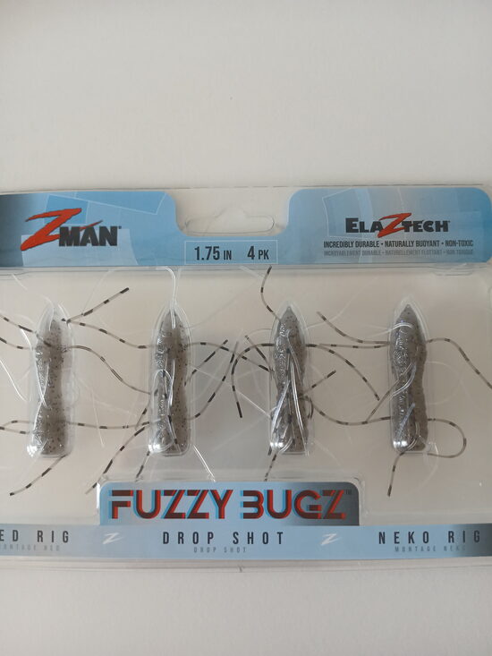 1,75" Fuzzy BugZ - Electric Shad, 3,0gr, 4pcs/pack