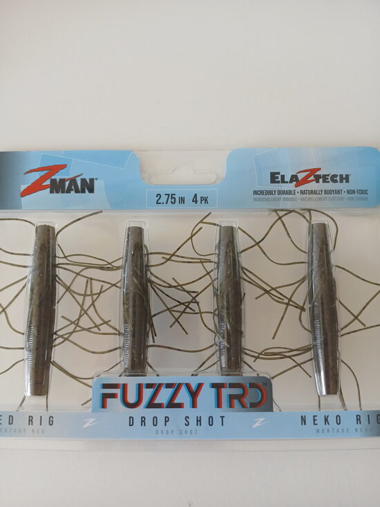2,75" Fuzzy TRD - Green Pumpkin, 4,0gr, 4pcs/pack