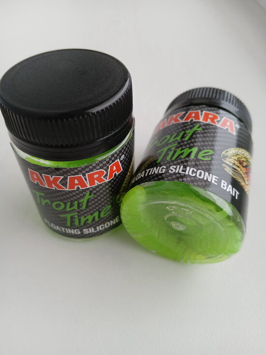 Akara Softail "Trout Time REX 2,5"/63mm, CHeese, color 452, 10psc/pack