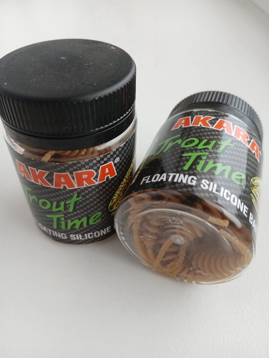 Akara Softail Trout Time REX 2,5"/63mm, Tutti Frutti, color 445, 10psc/pack