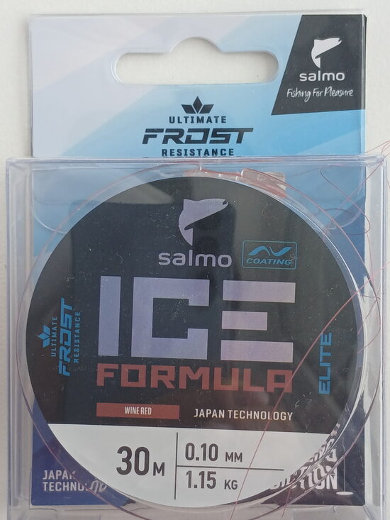Salmo Elite ICE Formula Wine Red, 0,10mm, test 1,15kg, 30m