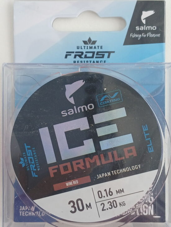 Salmo Elite ICE Formula Wine Red, 0,16mm, test 2,30kg, 30m