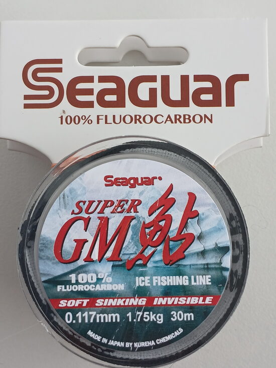 Flurocarbon Seaguar Super GM Ice, 0,117mm, test 1,75kg, 30 m