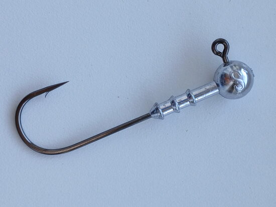 Big Fish Jig, hook #6/0, 6gr, SHIRO, 1pcs