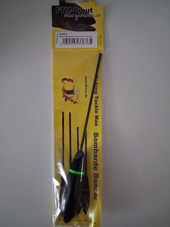  FTM-Trout Dancer Bombarda lēni grimstošā bombarda 24g (0.5-1.5m)