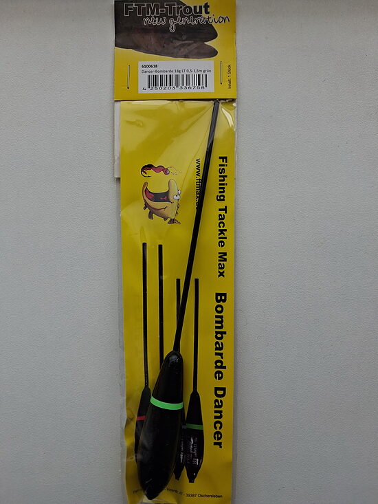 Бомбарда FTM Trout Dancer Bombarda 18g (Тонущая 0.5-1.5м / Зеленая)