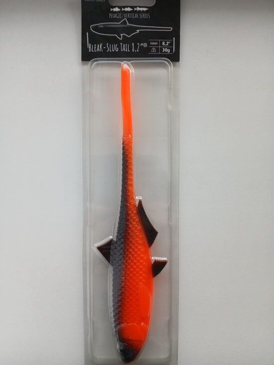 Bleak-Slug Tail 8,2, 011-Hot Orange, 1psc/pack