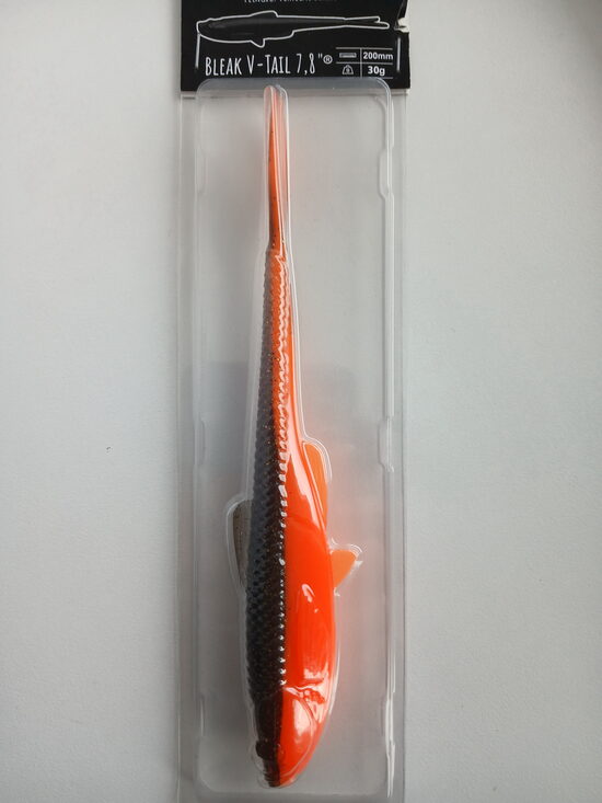 Bleak V-TAIL 7,8", 111-Angry Carrot, 30gr, 1psc/pack