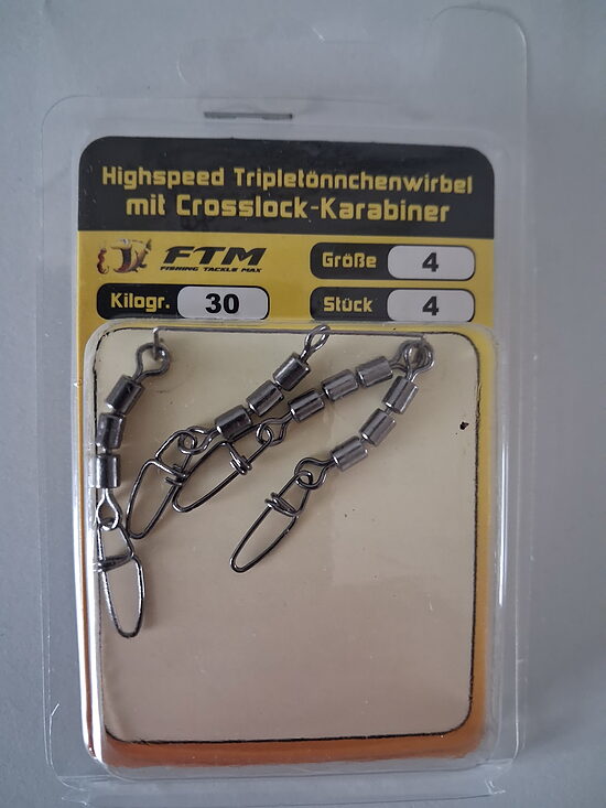FTM Highspeed trīskāršais griezulis ar Crosslock karabīni Nr. 4