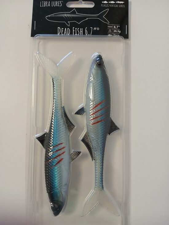 Dead Fish 6,7", 003-Blue Whitefish, 26,5gr, 2psc/pack