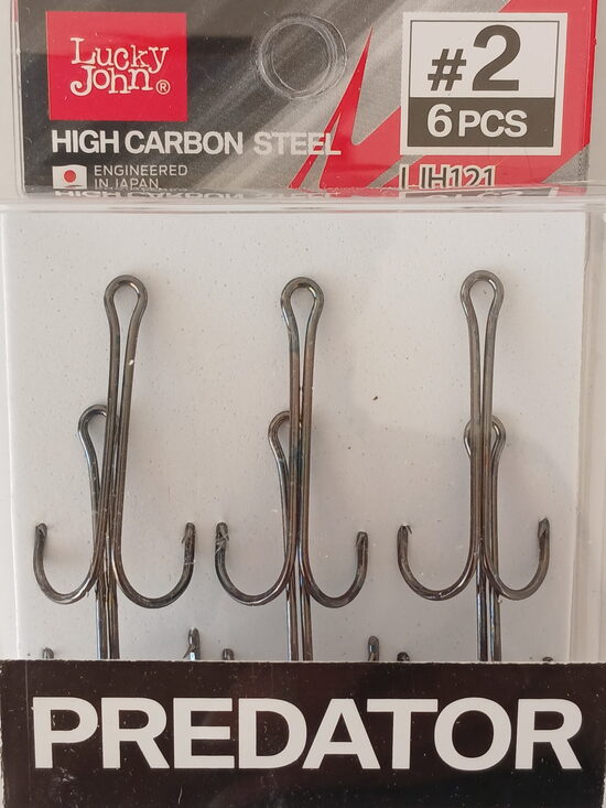 Hooks Lucky John Predator LJH121, #2