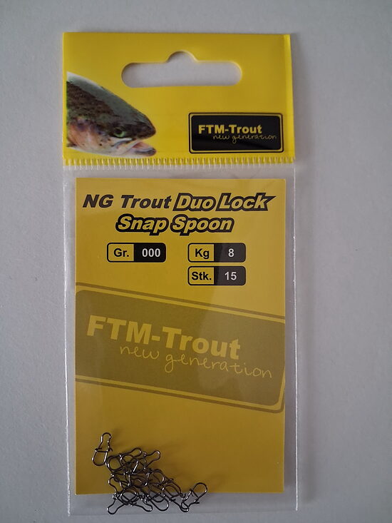 FTM NG Trout Duo Lock Snap Spoon karabīnes Nr. 000
