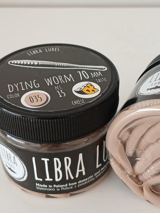 Dying Worm 70, 035-Pellets, 0,53gr, Cheese, 15pcs/pack