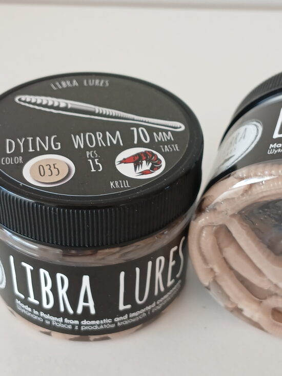 Dying Worm 70, 035-Pellets, 0,53gr, Krill, 15pcs/pack