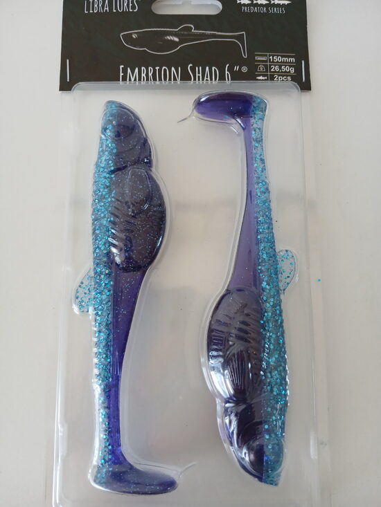 Embrion Shad 6"/150mm, 123-Cosmos, 23,5gr, 2pcs/pack