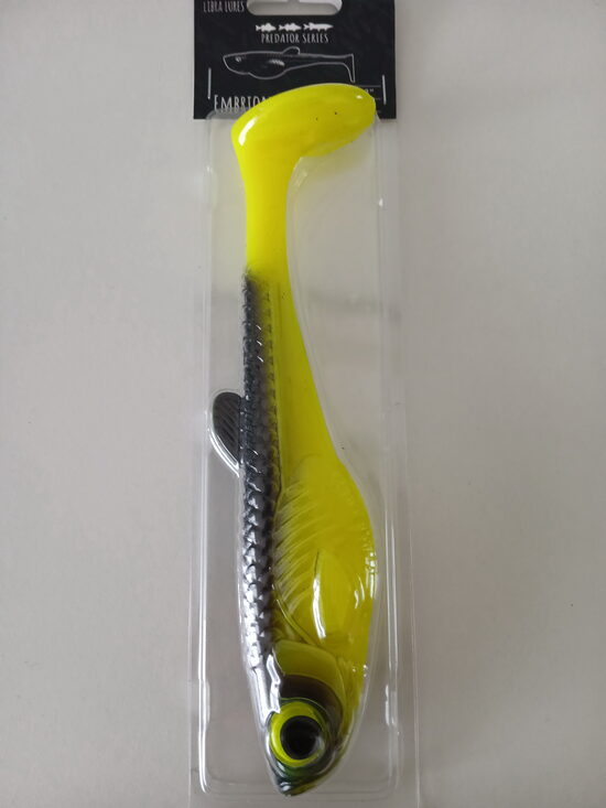 Embrion Shad 8"/200mm, 006-Hot Yellow, 60gr, 1pcs/pack