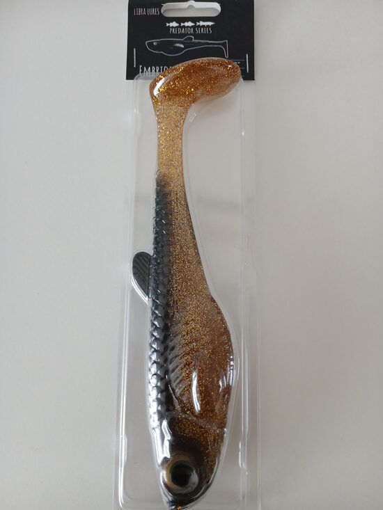 Embrion Shad 8"/200mm, 009-Gold, 60gr, 1pcs/pack