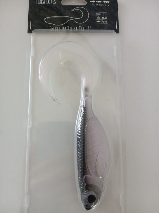 Embrion Twist Tail, 7"/180mm, 120-Violet Shine, 36,5gr, 1pcs/pack