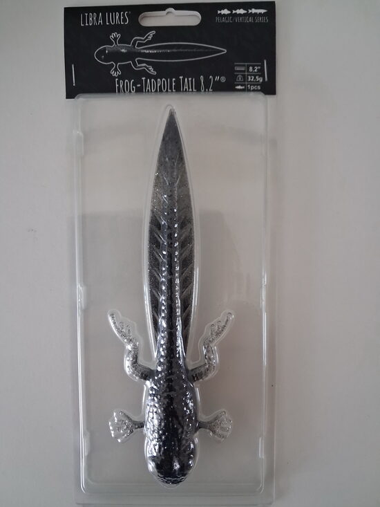 Frog-Tapole Tail 8,2"/210mm, 002-Ghost, 32,5gr, 1pcs/pack