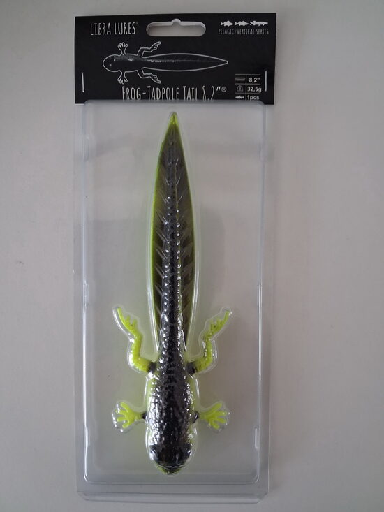Frog-Tapole Tail 8,2"/210mm, 006-Hot Yellow, 32,5gr, 1pcs/pack