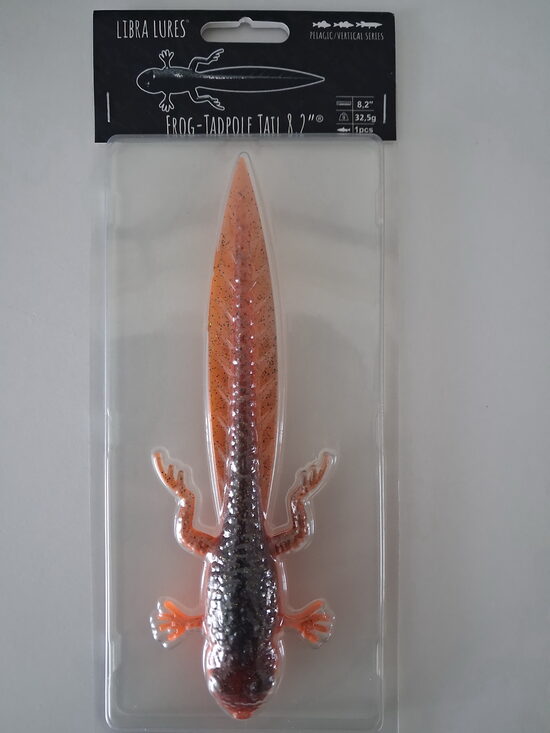 Frog-Tapole Tail 8,2"/210mm, 111-Angry Carrot, 32,5gr, 1pcs/pack