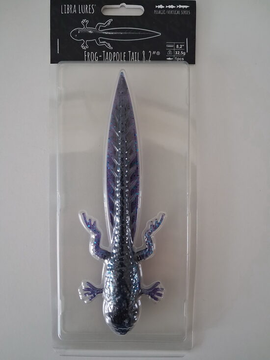 Frog-Tapole Tail 8,2"/210mm, 123-Cosmos, 32,5gr, 1pcs/pack