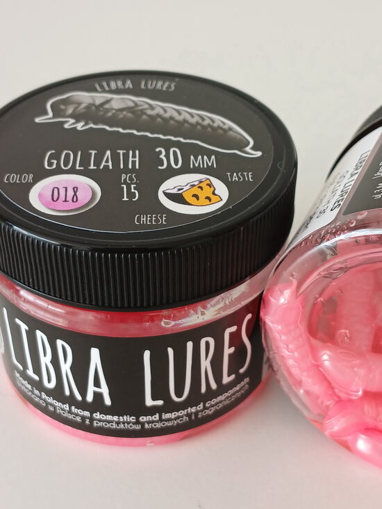 Goliath 30mm, 018-Pink Pearl, 0,8gr, Cheese, 15pcs/pack