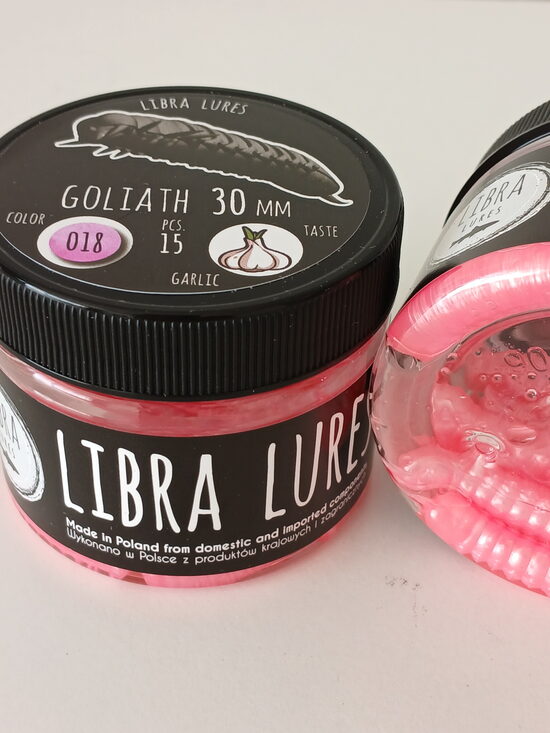 Goliath 30mm, 018-Pink Pearl, 0,8gr, Garlic, 15pcs/pack