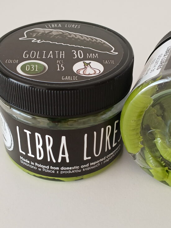 Goliath 30mm, 031-Olive, 0,8gr, Garlic, 15pcs/pack