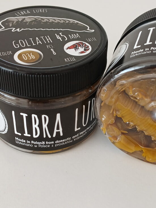 Goliath 45mm, 036-Coffee Milk, 2,9gr, Krill, 8pcs/pack